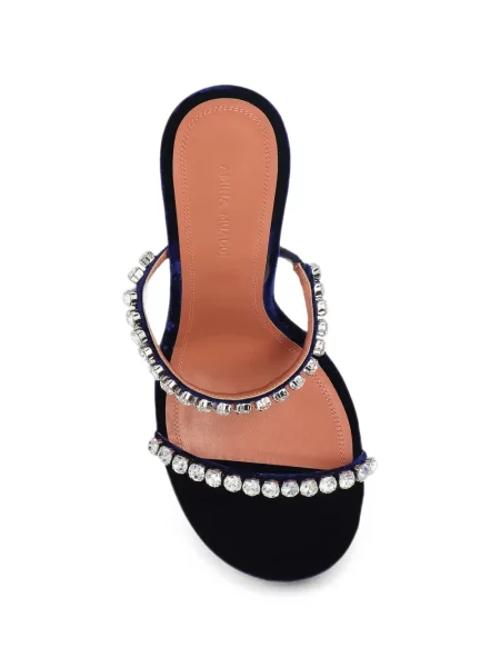 Sandale Amina Muaddi albastru