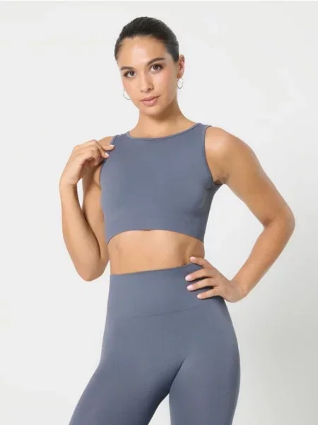 Спортивный топ Sinsay синий