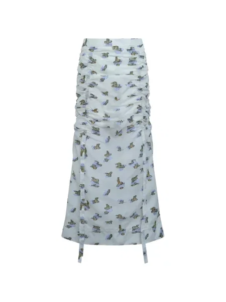 Fustă midi Ulla Johnson cu model floral cu imagine