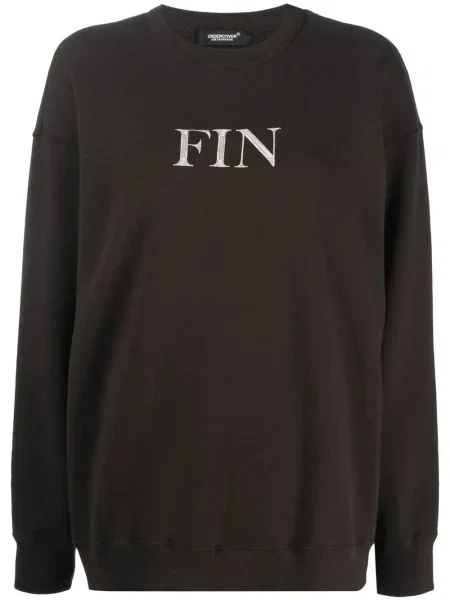 Hanorac Undercover cu imagine maro