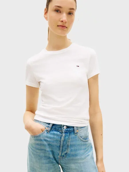 Футболка Tommy Jeans белая