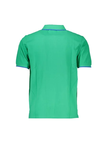 Koszulka polo North Sails z krótkim rękawem zielona