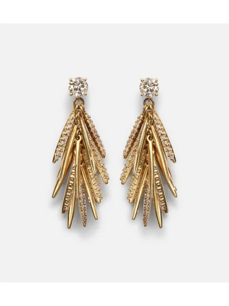 Náušnice Ileana Makri zlatá