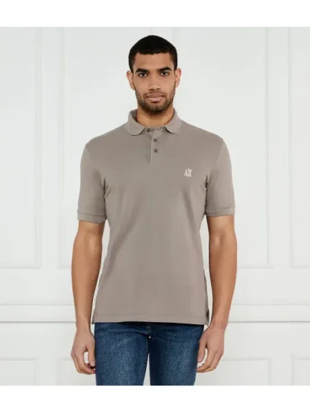 ARMANI EXCHANGE Póló sötét bézs