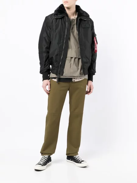 Geacă Alpha Industries cu autograf negru