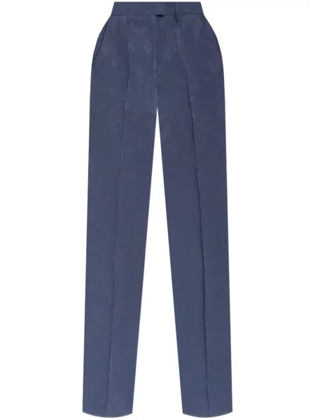 Pantaloni Etro cu model floral cu imagine albastru