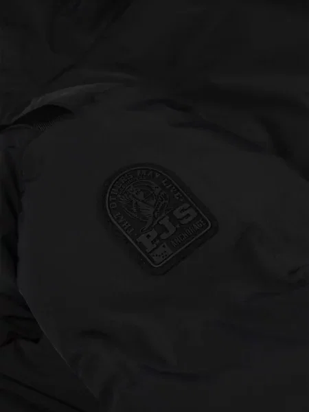 Geacă Parajumpers cu glugă cu autograf negru