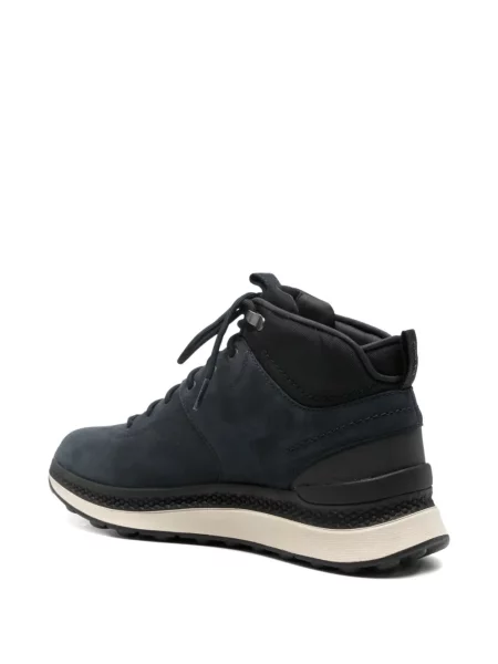 Botine Geox din piele albastru