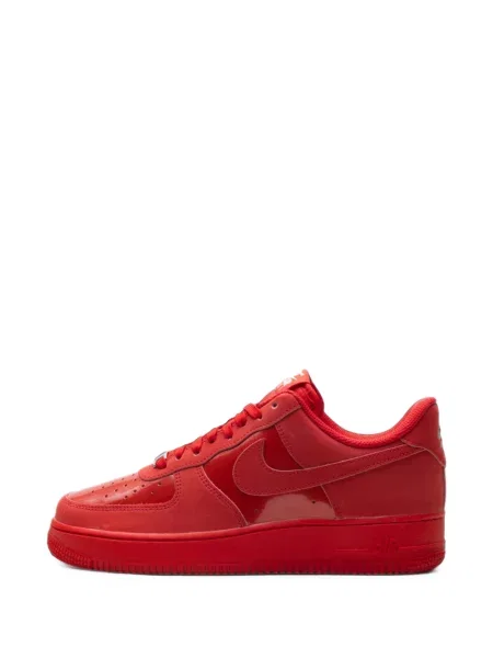 Sneakerși Nike Air Force 1 cu broderie roșu