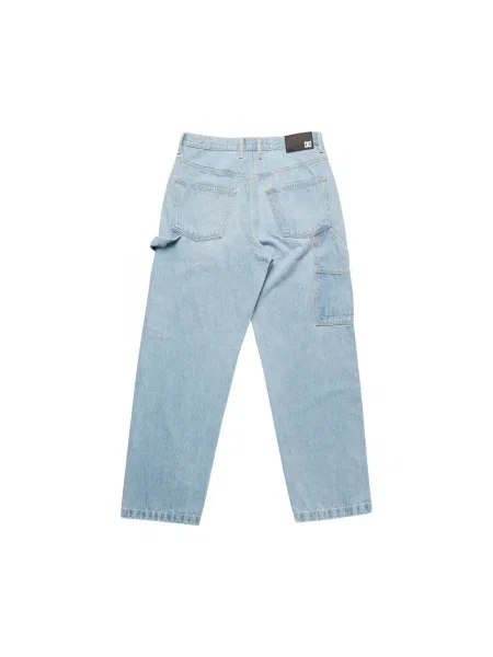 DC Shoes Blugi Worker Baggy Carpenter Ril celest albastru