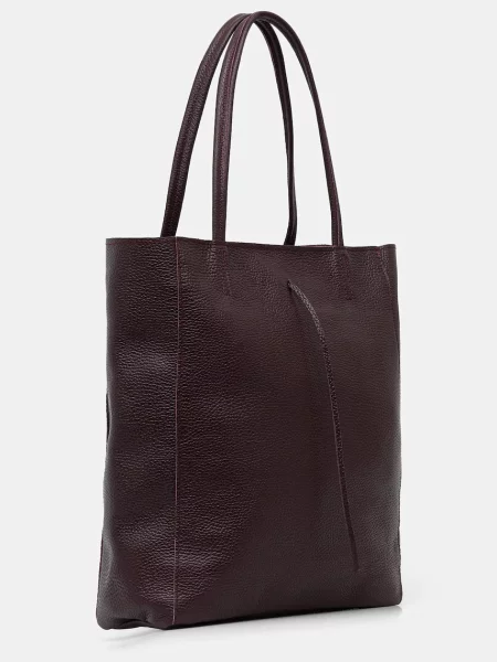Шкіряна сумочка Answear.LAB бордовий