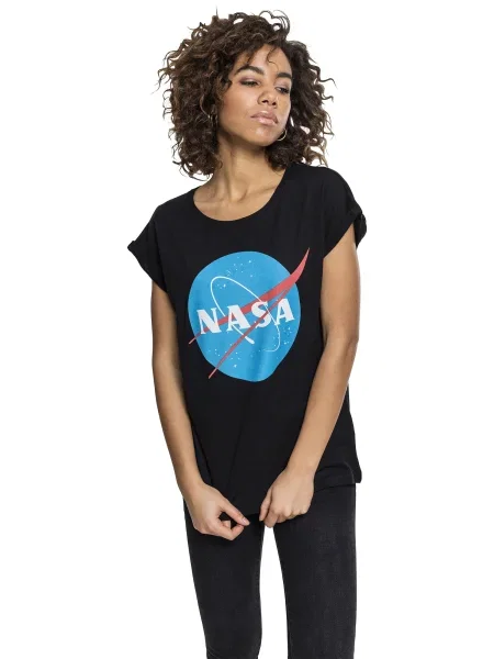 Merchcode Tricou Nasa Insignia' negru