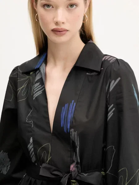 Платье мини Desigual черное
