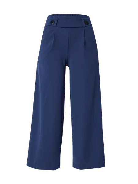 JDY Pantaloni cutați Geggo închis albastru