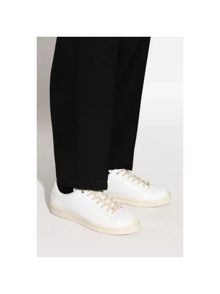 Sneakersy Jil Sander skórzane białe