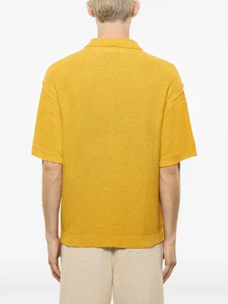 Плетена риза Laneus жълто
