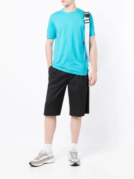 Tricou Boss cu autograf albastru