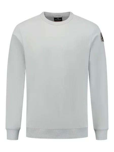 Hanorac crewneck Parajumpers cu decolteu rotund gri