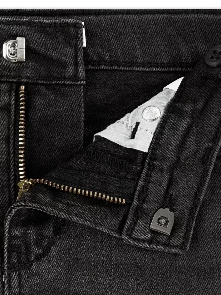 Levi's дънки flare за деца HIGH RISE FLARE JEAN черно
