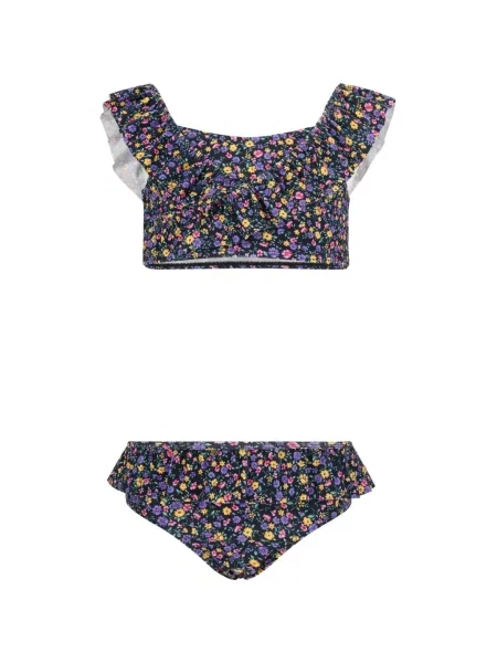 Gyerek bikini Zigzag fekete