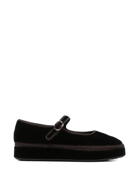Pantofi cu toc Flabelus cu platformă negru
