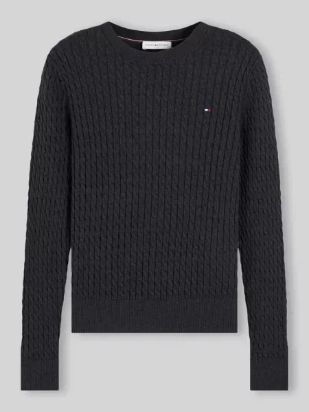 Sweter z czystej bawełny w kroju regular fit Tommy Hilfiger