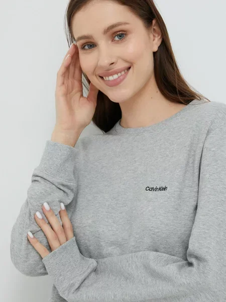 Hosszú ujjú hosszú hosszú ujjú póló Calvin Klein Underwear szürke
