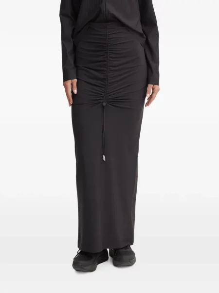 Fusta maxi Sportalm cu volane cu cordon negru