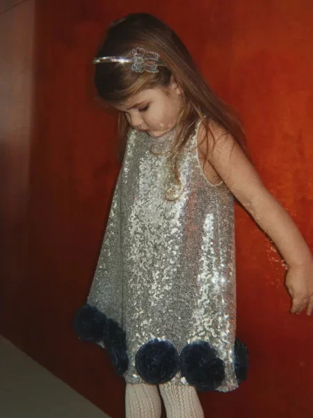 Konges Sløjd šaty TINDRA ROSE DRESS GRS růžové