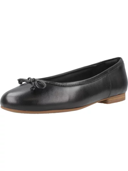 Balerinki Clarks skórzane czarne