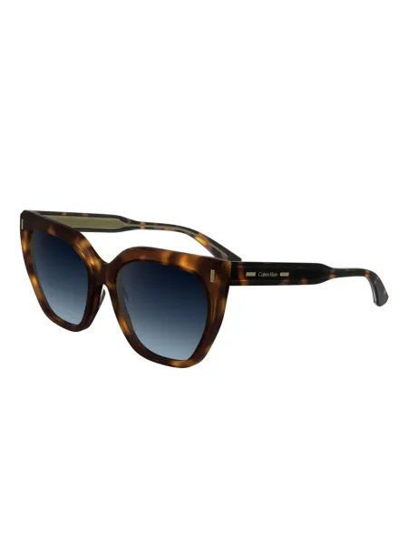 Ochelari de soare Calvin Klein maro