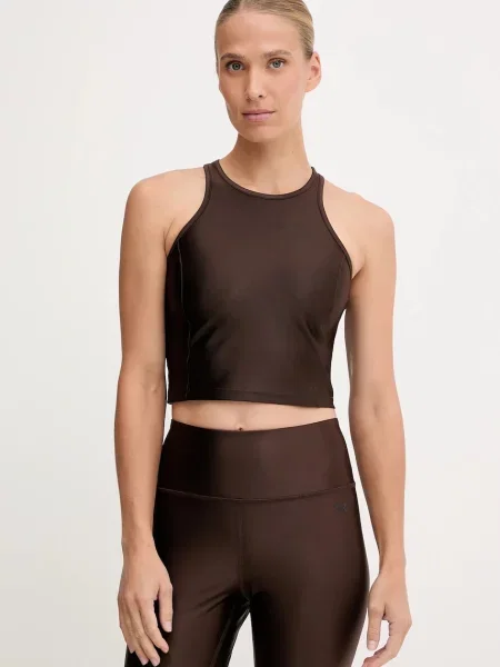 Top za vadbo Under Armour Motion rjava