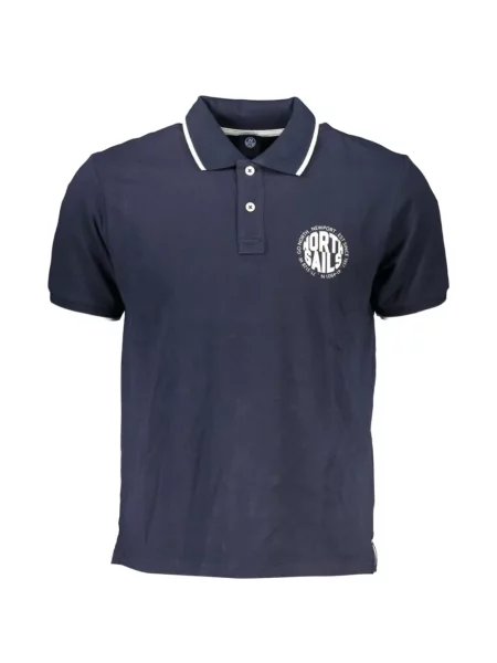 Tricou polo North Sails cu imagine albastru
