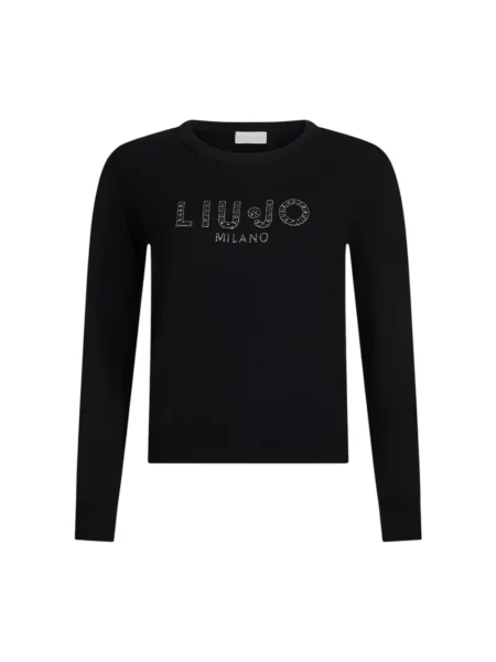 Liu Jo sweter lekki czarny