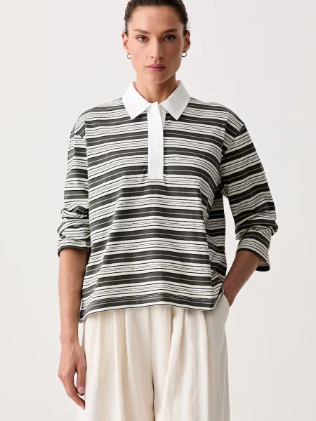 Tricou cu mânecă lungă Rag & Bone verde