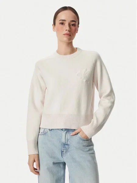 Calvin Klein Jeans pulover za žene s dodatkom vune