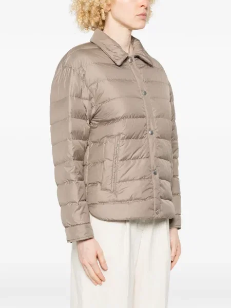 Pikowana pstryknąć kurtka Peserico