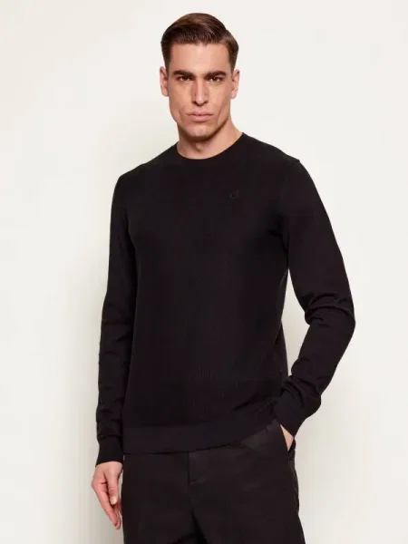 Karl Lagerfeld Pulover gri negru