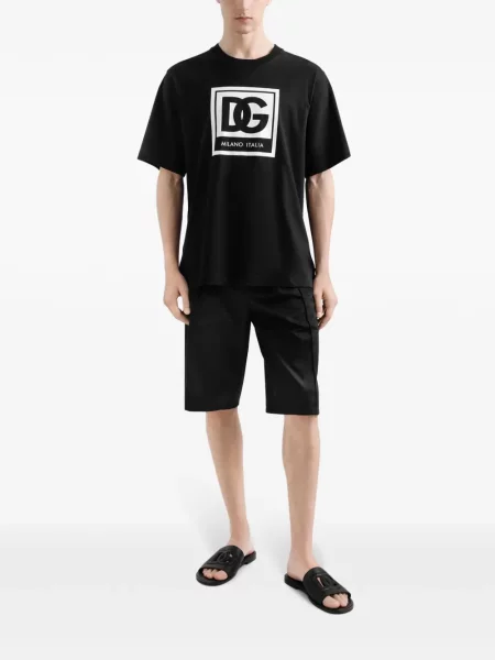 Tricou Dolce & Gabbana cu imagine negru