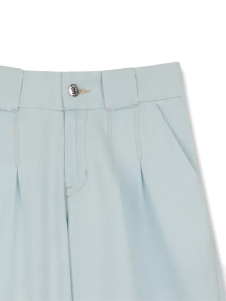 Spodnie dziecięce Lanvin Enfant niebieskie