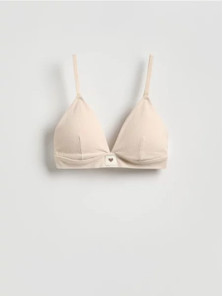 Reserved Sutien din moale bej