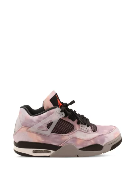 Sneakerși Jordan din canvas violet