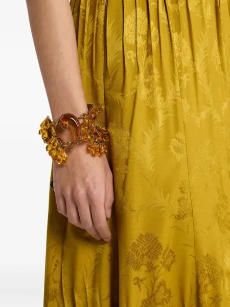 Brăţară Etro cu model paisley auriu