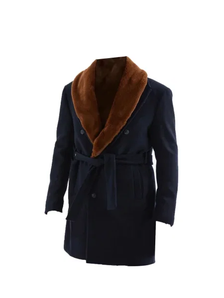 Antioch Palton de primăvară-toamnă bleumarin maro