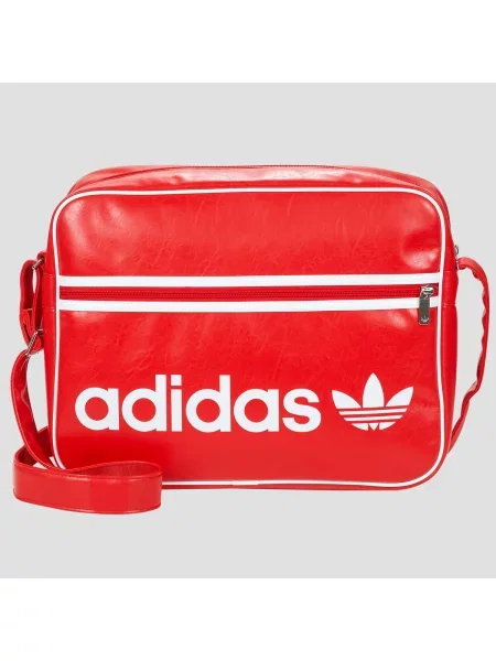 ADIDAS ORIGINALS Taška cez rameno OG Airliner / biela červená