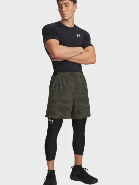 Камуфляжні шорти Under Armour оливкові