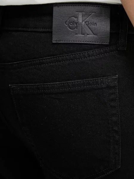 Calvin Klein Jeans дънки slim fit мъжки черно