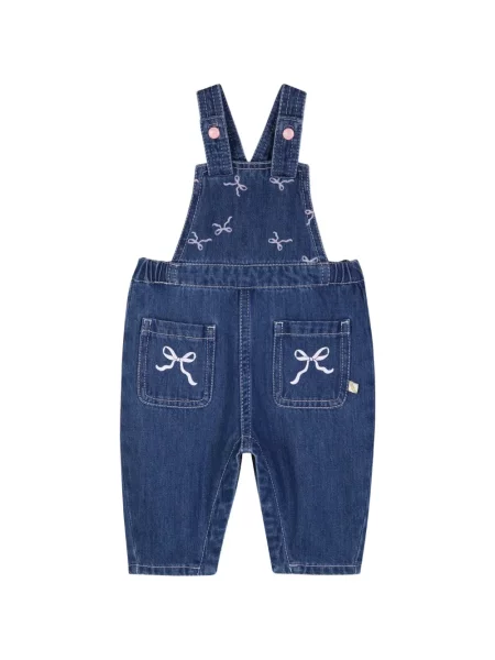 Kombinezon jeansowy dziecięcy Billieblush niebieski