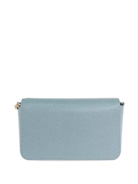 Body Furla din piele albastru