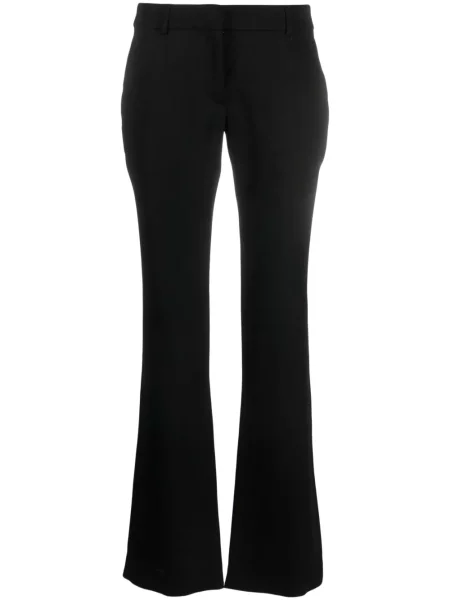 Pantaloni Acne Studios cu talie joasă negru